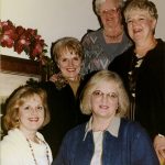 Photo of my mom and four sisters
